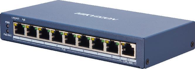 Immagine prodotto Hikvision DS-3E0109P-E/M(B) (9 porte)