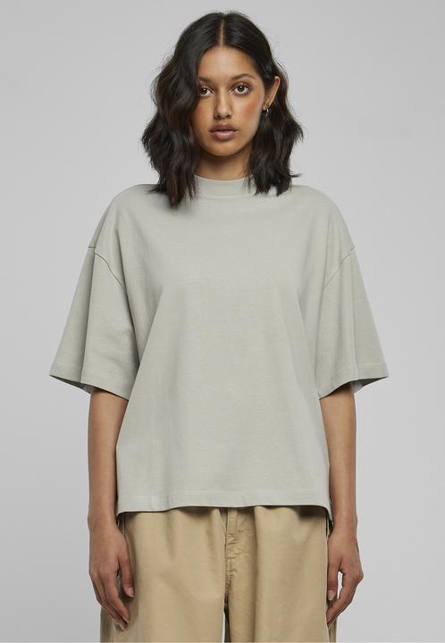 Produktbild Urban Classics Ladies Organic Heavy Slit Tee - 111261 (5XL)