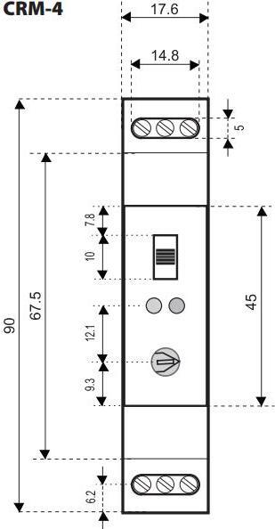 Immagine prodotto Eti Polam interruttore automatico per scale CRM-4 230V 002470012