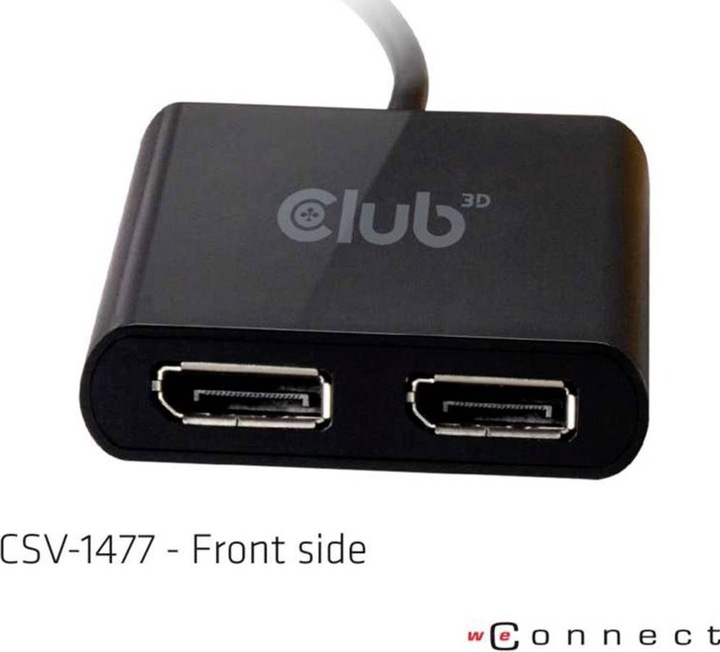 Produktbild Club 3D CSV-1477 USB A auf DisplayPort (DP, 9.30 cm)
