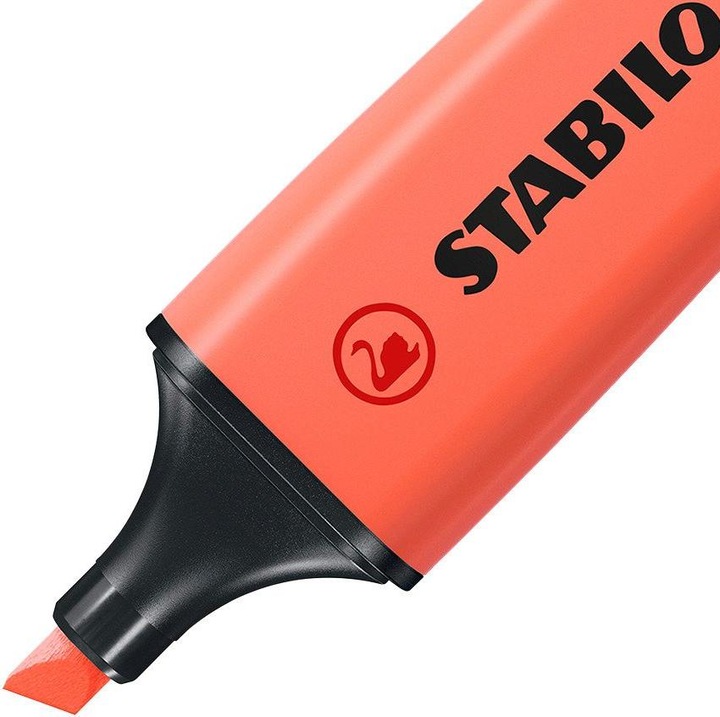 Produktbild STABILO BOSS ORIGINAL Pastel Textmarker (Korallenrot, 5 mm, 1 x)