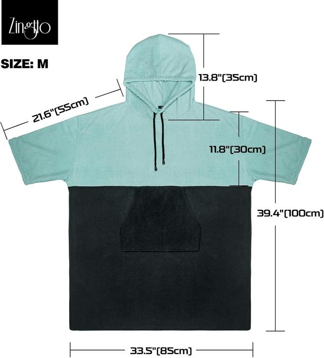 Produktbild Surf-Poncho mit Kapuze
