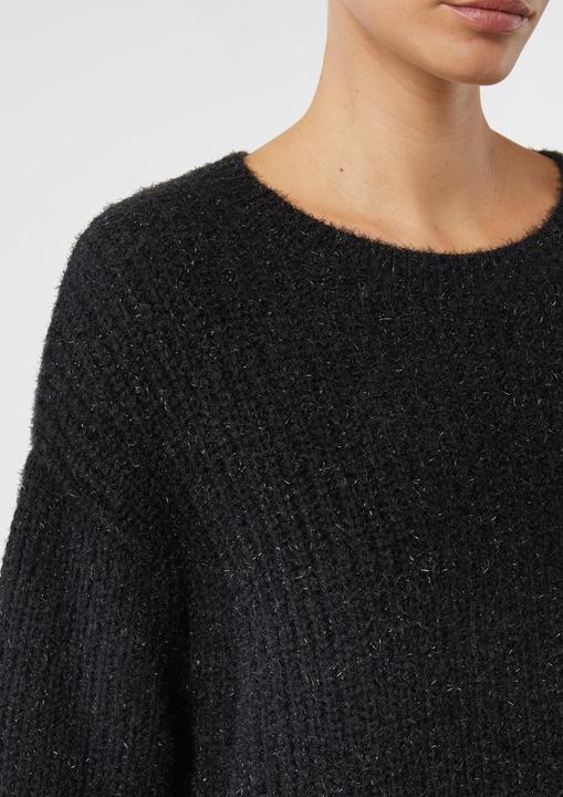 Produktbild Comma Strickpullover Pullover im Relaxed Fit mit Glitzergarn (36)