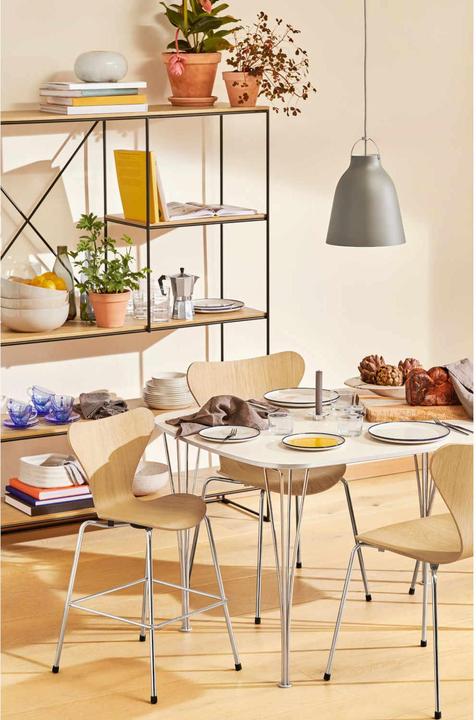 Actual product image Fritz Hansen Die Serie 7 Junior Stuhl (High chair)