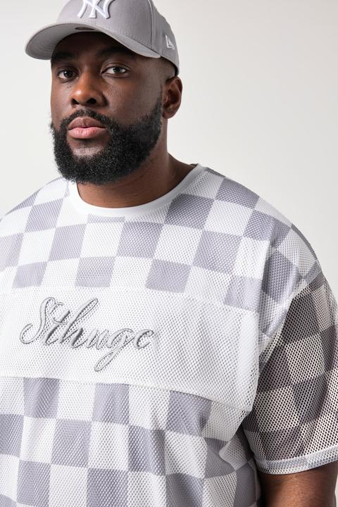 Produktbild Sthuge T-Shirt, Halbarm, oversized, Mesh, Muster (XL)