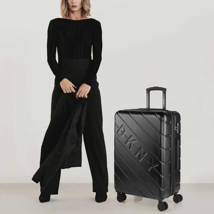 Actual product image DKNY Robuster Hartschalenkoffer mit 4 Rollen und Dehnungsfalte (64 l)
