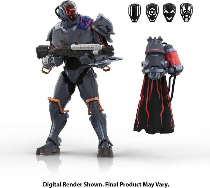 Actual product image Fortnite Hasbro Victory Royale Series The Scientist 15 cm tall action figure to collect with accesso