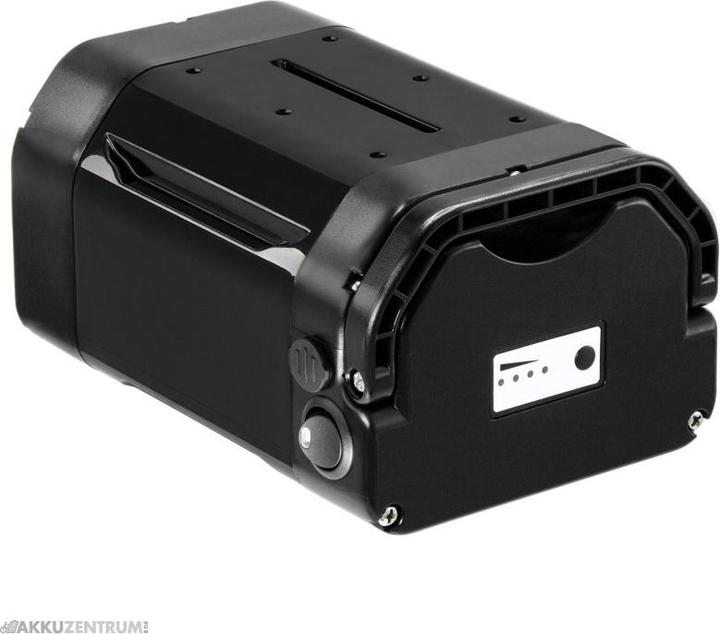 Actual product image Maratron E-Bike Akku Sattelstützenakku "Hexagon" – 36V / 11,6Ah - Sattelstütze (418 Wh, E-bike battery cover)