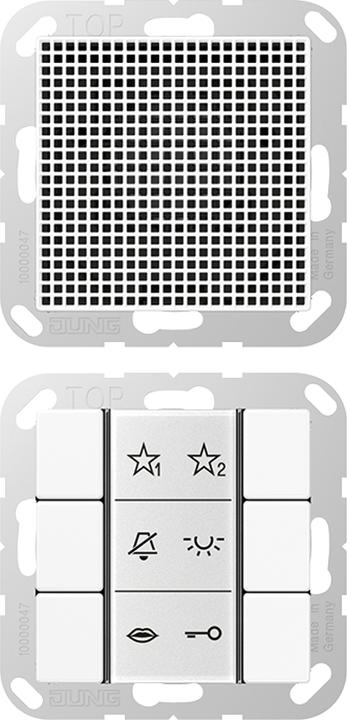 JUNG JG SIA6WW Station intérieure audio (Câblé)