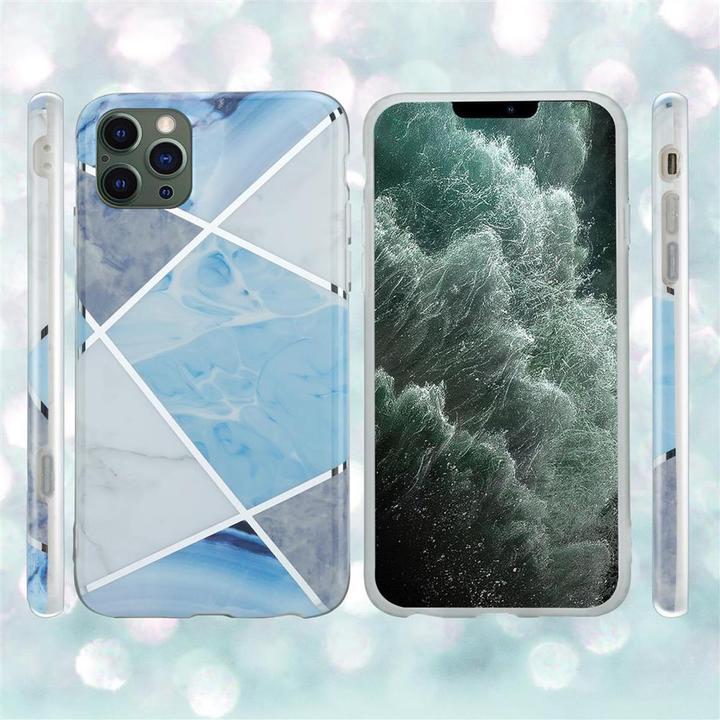 Image du produit Cadorabo Couverture IMD TPU Marbre coloré (Apple iPhone 12 Pro Max)