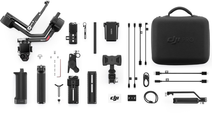 Image du produit DJI RS 4 Pro Combo (Appareil photo à objectif interchangeable, Appareil photo reflex, 4.50 kg)