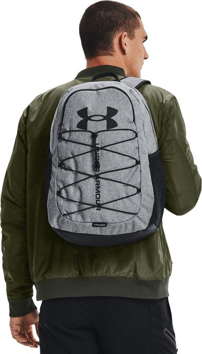 Actual product image Under Armour Under Armor Hustle sports backpack 1364181-012 gray (29 l)