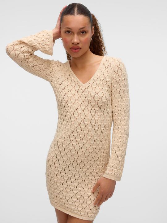 Actual product image Vero Moda VMRANI Kurzes Kleid Strickkleid (L)