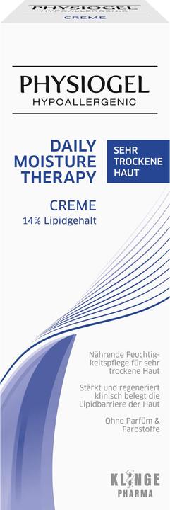 Actual product image Klinge Pharma Physiogel Dmt Dry Cre (75 ml, 24h cream)