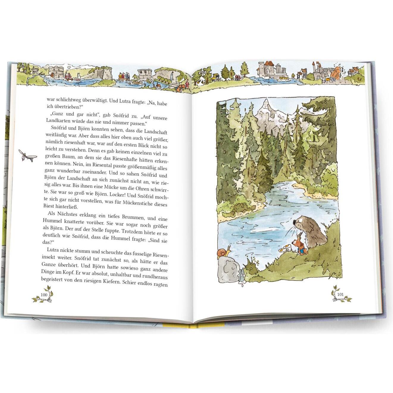 Thumbnail - Snöfrid aus dem Wiesental (6). Aufruhr im Land der Riesen, Kinderbücher von Andreas H. Schmachtl
