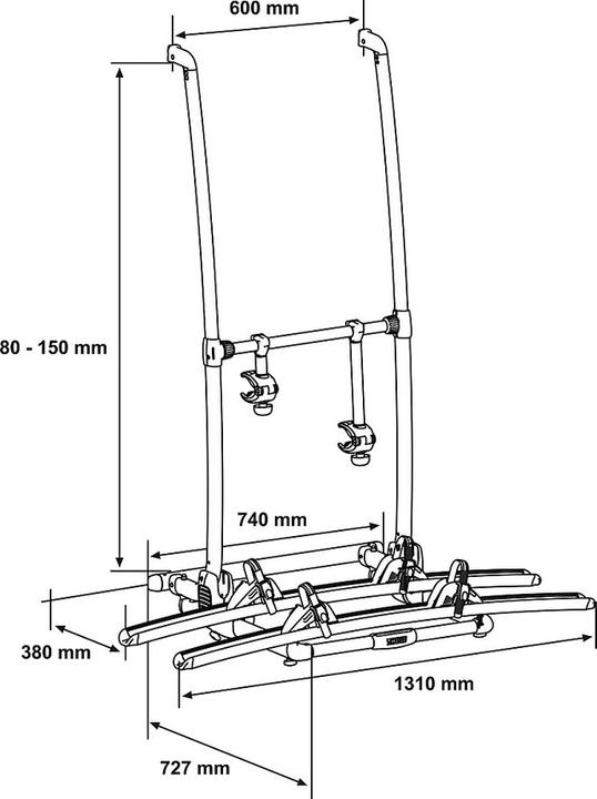 Produktbild Thule Fahrradträger Excellent