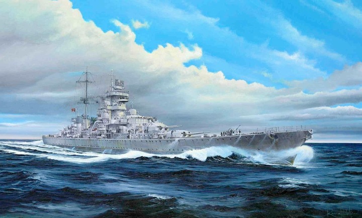 Produktbild Trumpeter German cruiser Prinz Eugen 1945