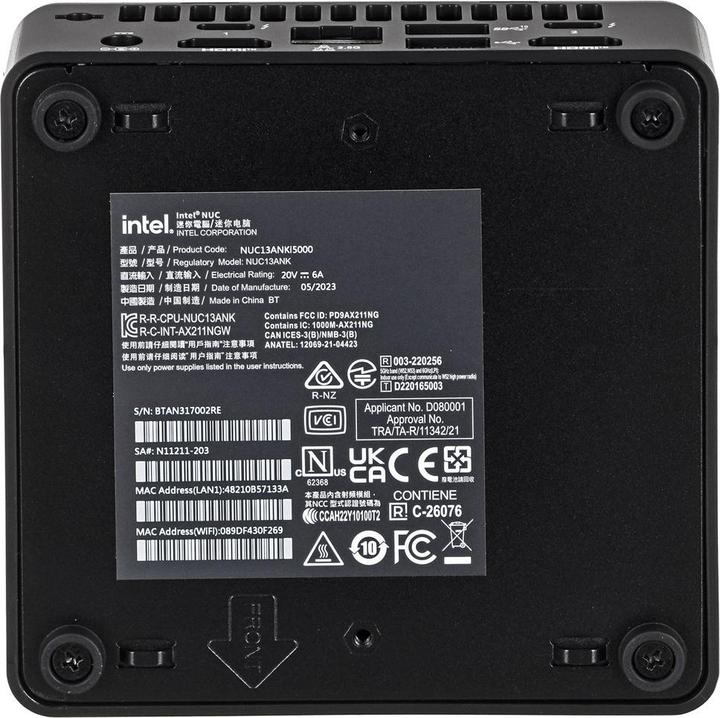 Image du produit ASUS Arena Canyon NUC13ANKI5 (Intel Core i5-1340P)