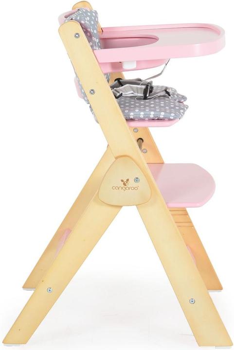 Actual product image Cangaroo Kinderhochstuhl Caramel Holz (Stair high chair)