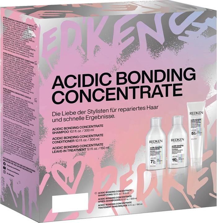 Image du produit Redken Concentré de collage acide Kit de Noël 2023 (Set soin capillaire)