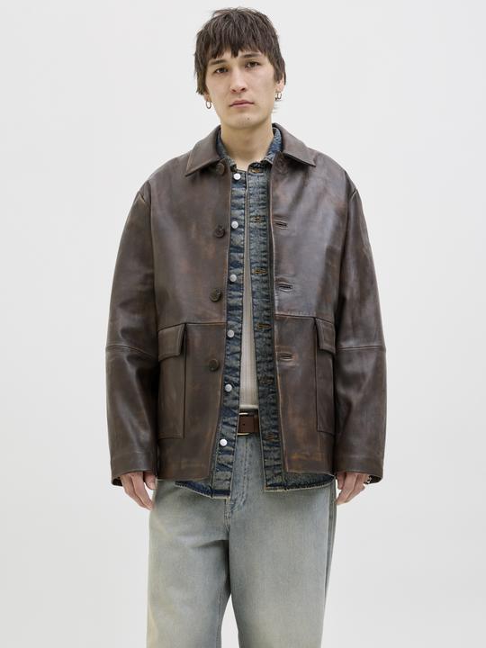 Immagine prodotto Jack & Jones Giacca di pelle Giacca di pelle (M)