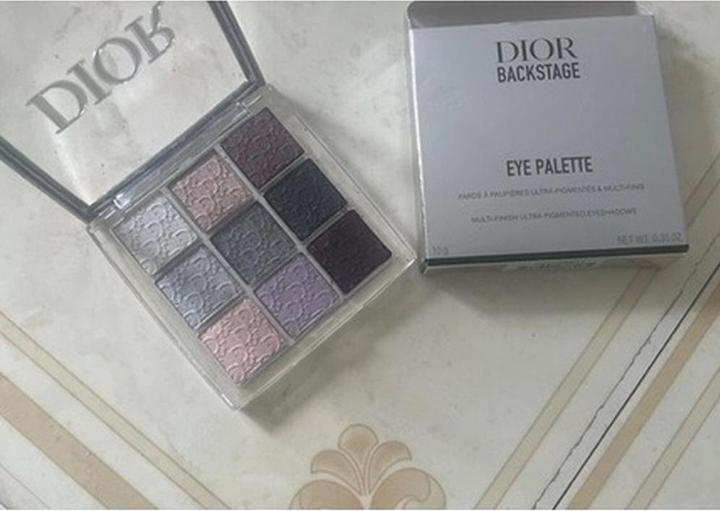 Actual product image Dior Backstage Eye Palette Silver Essentials (011 Silver Essentials)