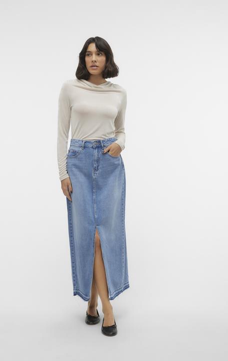 Produktbild Vero Moda VMZAYLA HR SLIT LONG DNM SKIRT LI3101 Jeansrock (S)