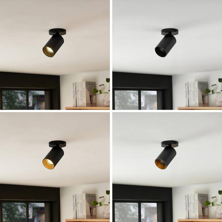 Produktbild Arcchio Brinja Strahler, rund, 1-fl., schwarz (GU10)