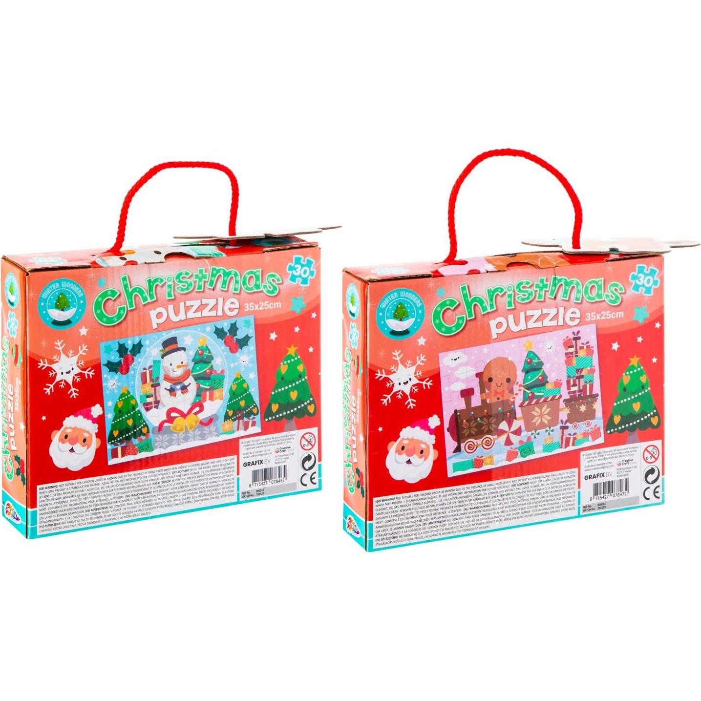 Grafix Weihnachtspuzzle (30 Teile)