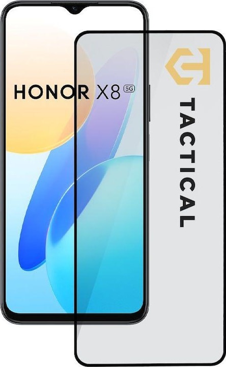 Produktbild NoName Tactical Glass 5D Honor X8 /X6 Black (1 Stück, Honor 70 Lite)