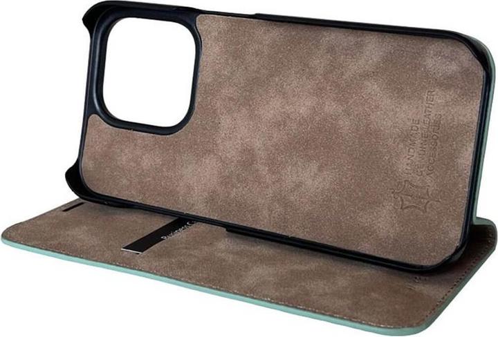 Immagine prodotto Mike Galeli Copertina per libri in vera pelle Marc Cockatoo (Apple iPhone 15 Plus)