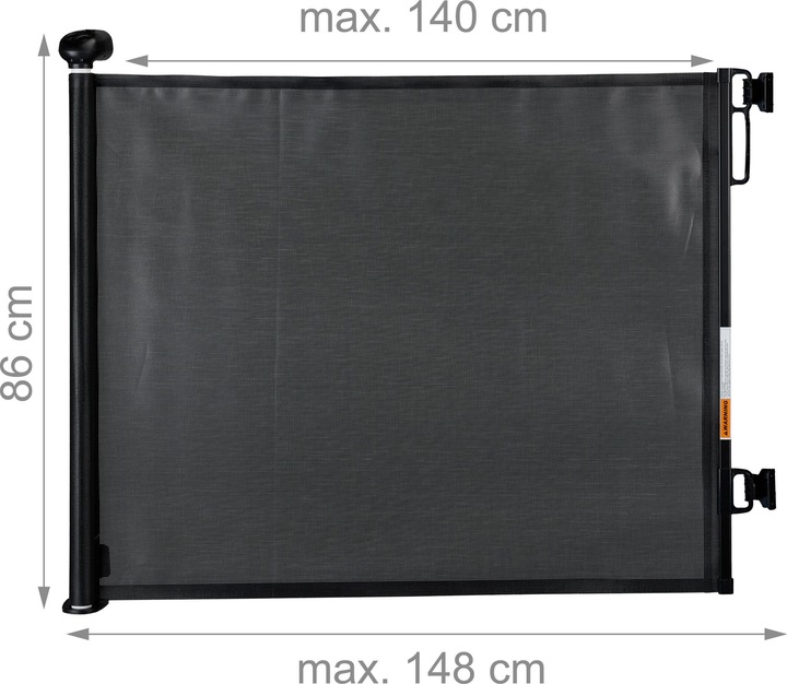 Immagine prodotto Relaxdays Cancello di sicurezza per porte (70 cm)