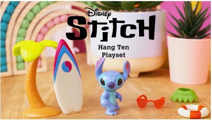 Produktbild Just Play Lilo & Stitch Minifiguren Playset Hang Ten Stitch 7 cm