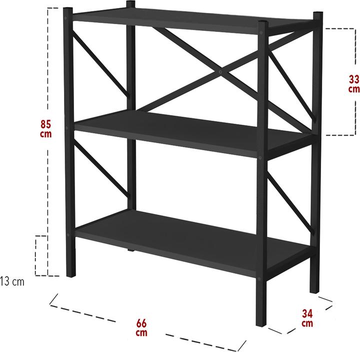 Actual product image VCM Insasi 2 (66 x 34 x 85 cm)
