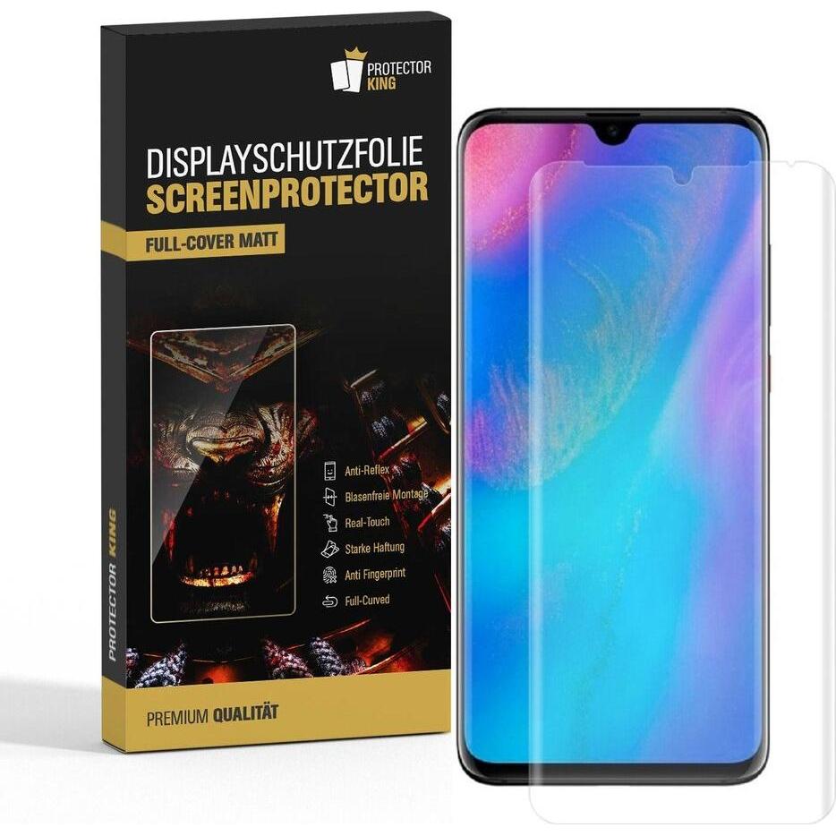 Protectorking 6x Premium Displayschutzfolie Matt Entspiegelt (6 Stück, Huawei P30 Pro), Smartphone Schutzfolie