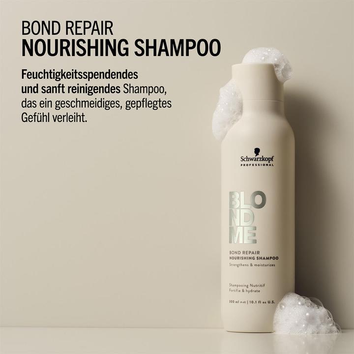 Immagine prodotto Schwarzkopf Professional BLONDME Bond Repair Pflegendes Shampoo (1000 ml, Shampoo liquido)
