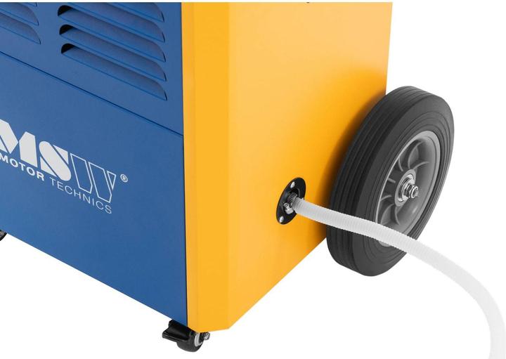 Actual product image MSW Dehumidifier - 138 l/day - 130 - 150 m² - 1300 m³/h - with handle (150 m², 138 l/24h)