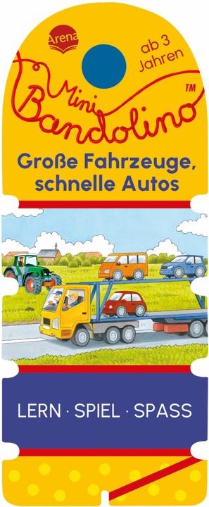 Produktbild Vorbach:Mini Bandolino. Grosse Fahrzeuge (Deutsch)