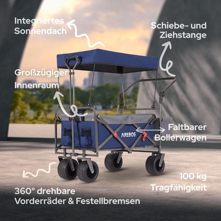 Produktbild Arebos Bollerwagen