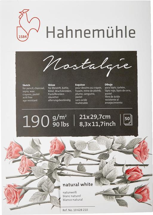 Actual product image Hahnemühle Sketchbook Nostalgia A 4 50 sheets 190 g (A4)