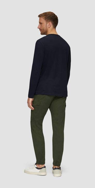 Produktbild s.Oliver T-Shirt Softes Langarmshirt aus Baumwolljersey (XXL)