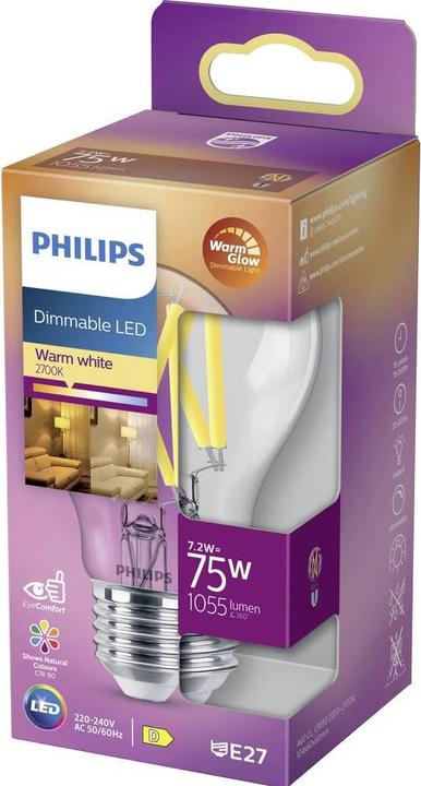 Produktbild Philips Giant Smoky (E27, 6.50 W, 200 lm, 1 x, F)