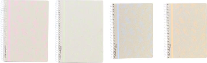 Ancor Spiral book Ecocover A5 (A5, Checked)