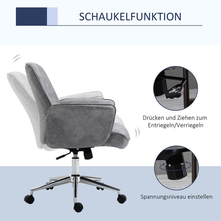 Produktbild Homcom Ergonomischer Bürostuhl