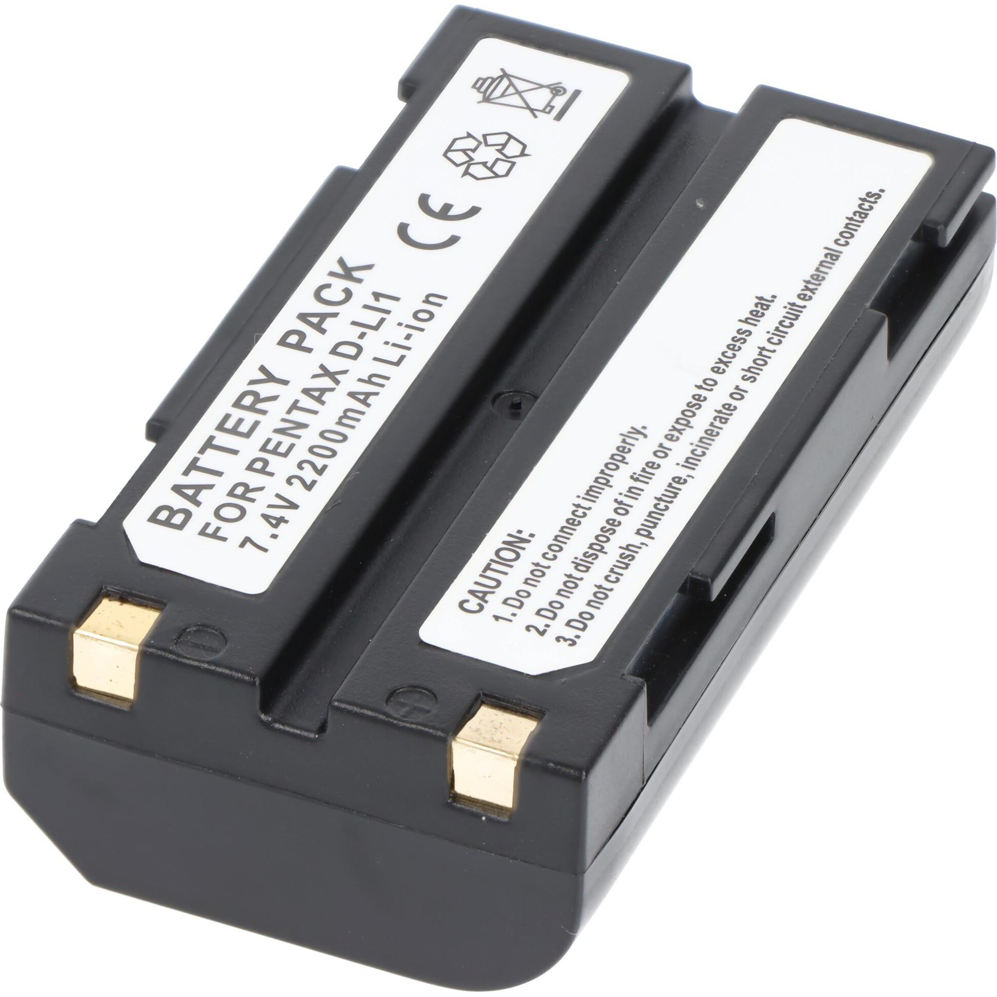 AccuCell Batteria Per Pentax D-Li68 - 3,7V 700mAh - Compatibile Con Optio A36, S10, S12 - 3