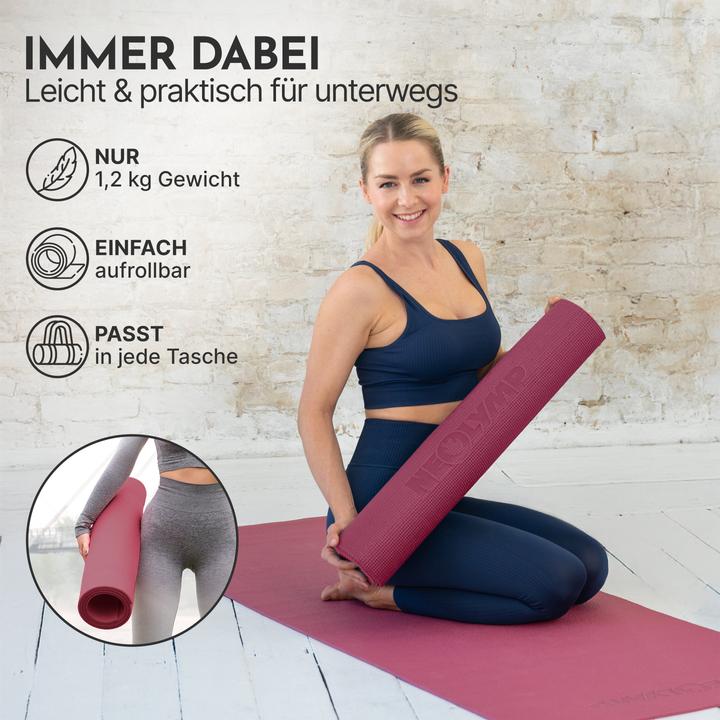 Produktbild Neolymp Yogamatte Taupe (5 mm)