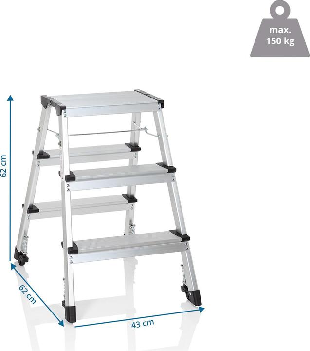 Produktbild Hjh Office Solid Iv (Klapptritt, 43 cm)