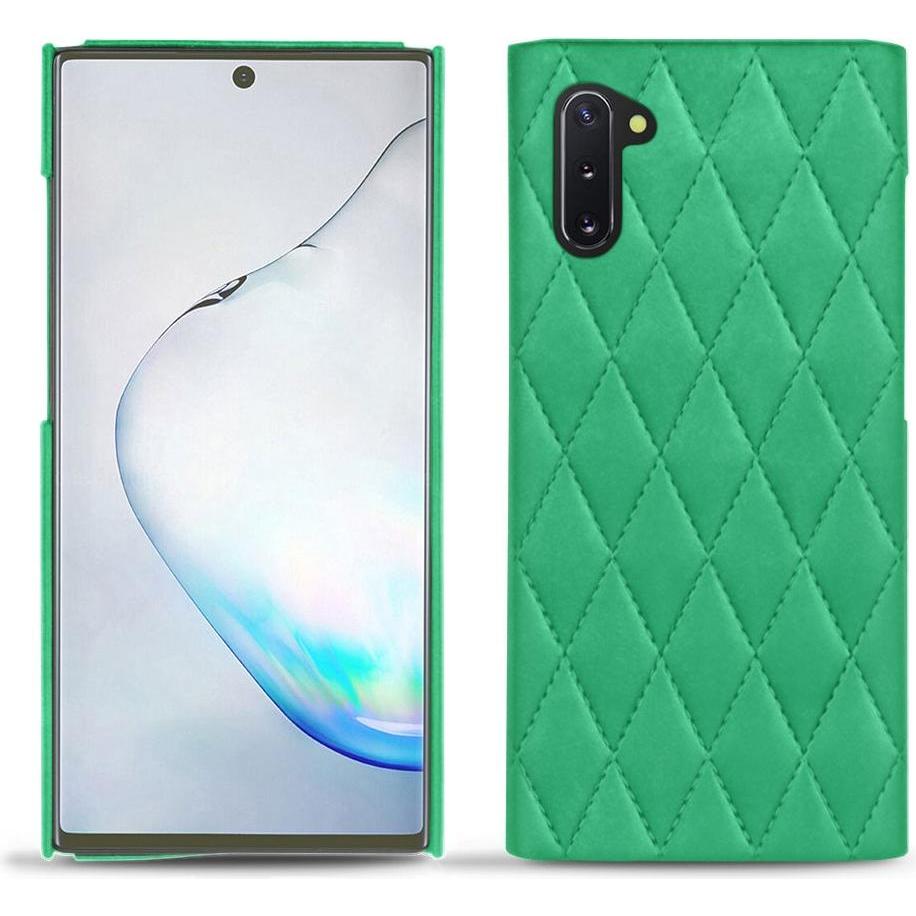 Noreve Lederschutzhülle (Samsung Galaxy Note 10), Smartphone Hülle, Grün
