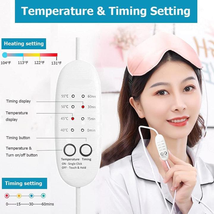 Image du produit Pjyu Masque chauffant pour les yeux
