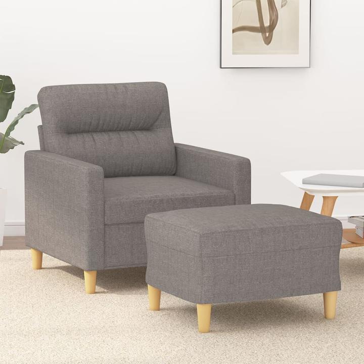 Produktbild vidaXL Sessel mit Hocker